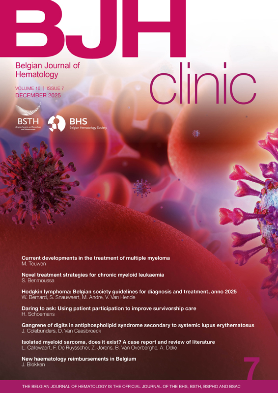 Belgian Journal of Hematology